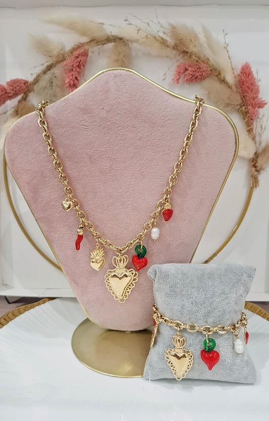 Collana Cuore Sacro