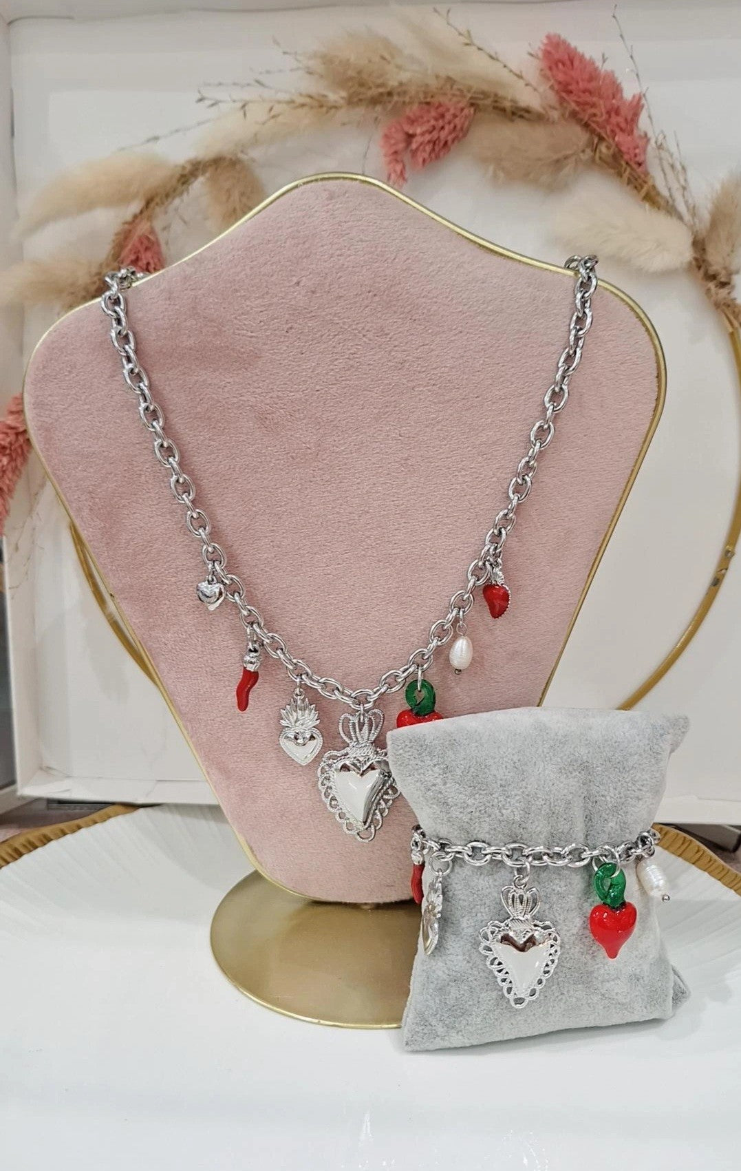 Collana Cuore Sacro