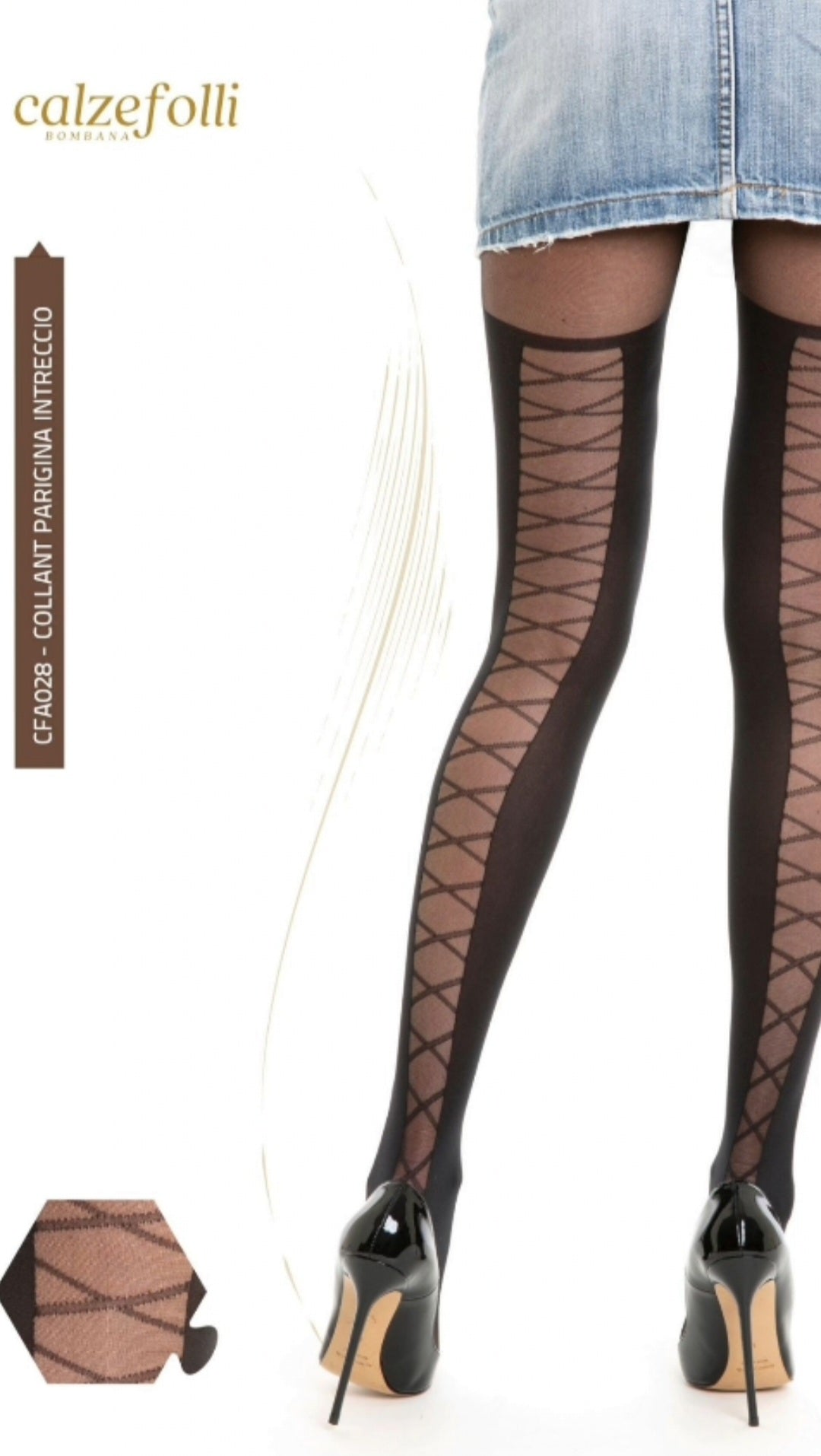 Collant Parigina Intreccio