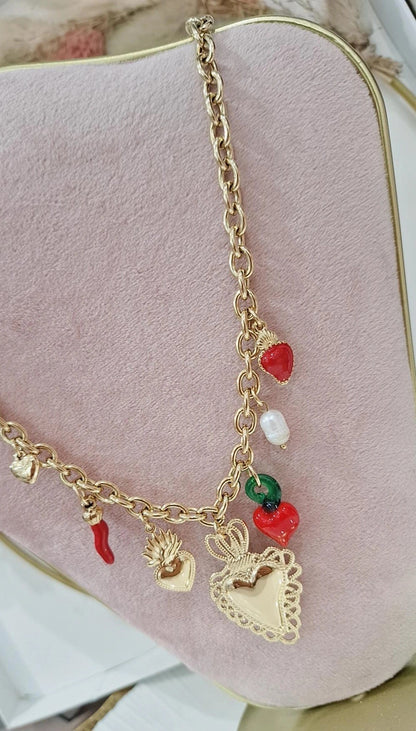 Collana Cuore Sacro