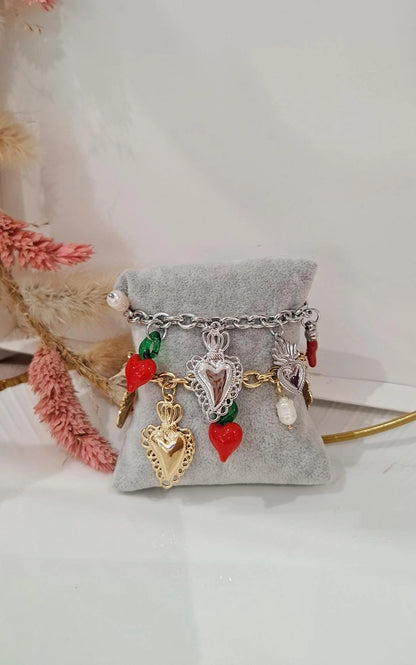 Bracciale Cuore Sacro