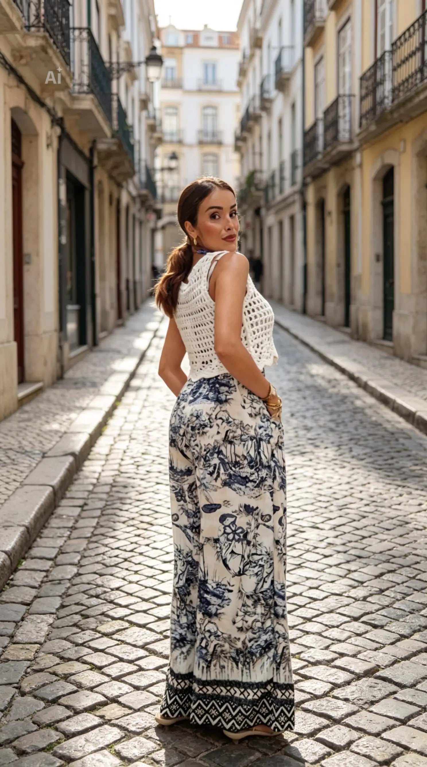 Pantaloni Fiore